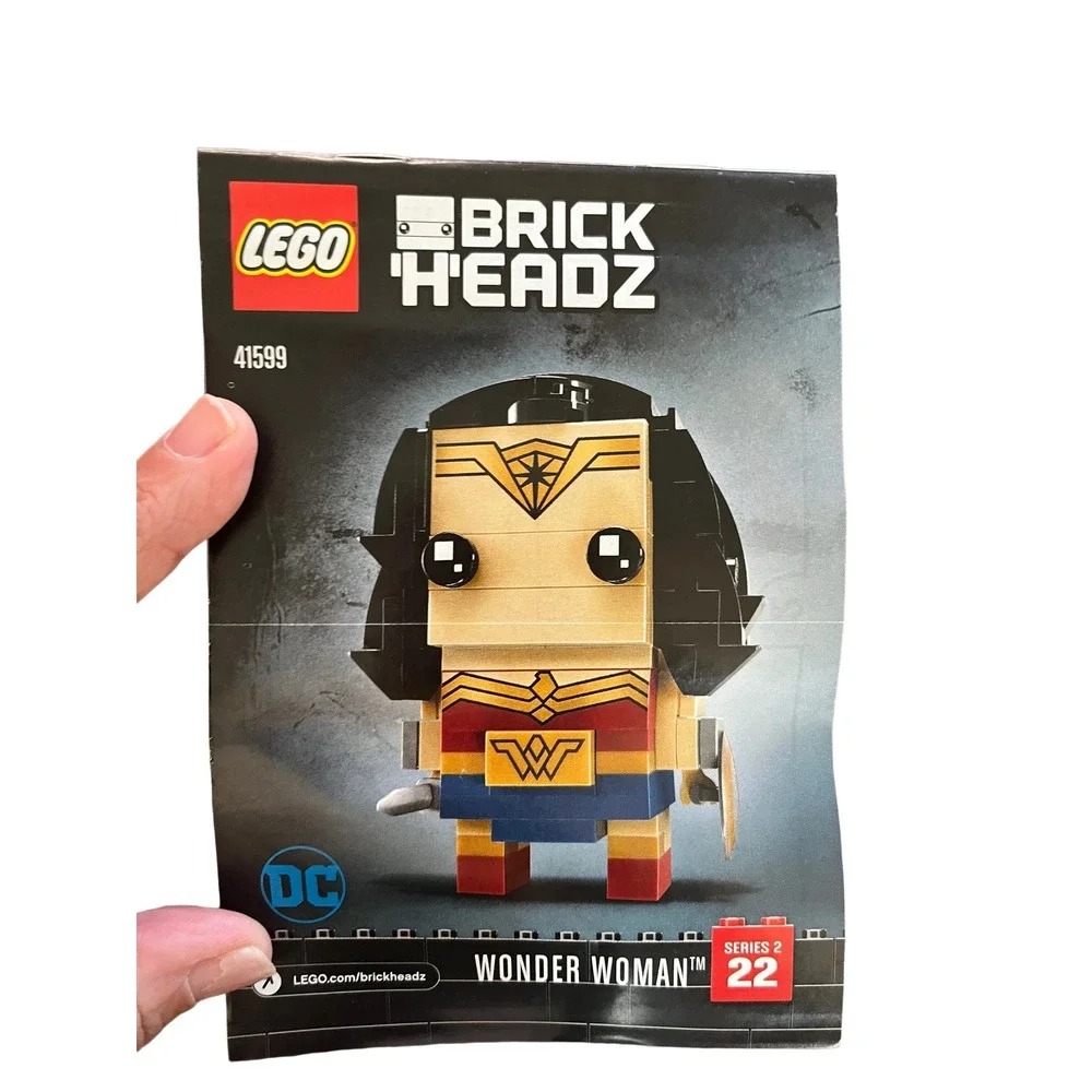 LEGO BrickHeadz Wonder Woman 41599 DC Comics OS Multi New Retired Set 143pc